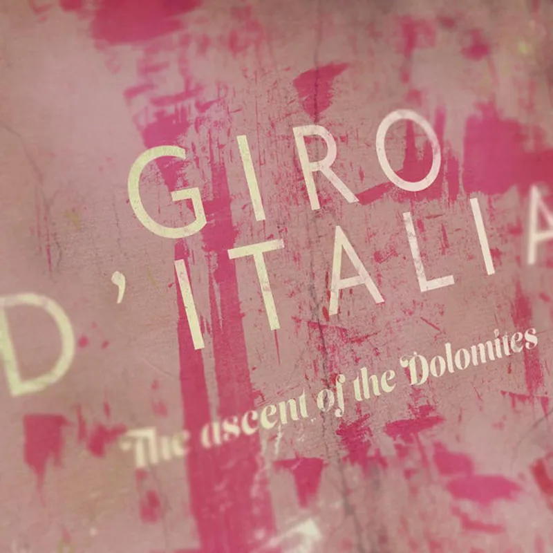 Giro D'Italia - The Ascent of the Dolomites - A3 Framed Poster Print-2